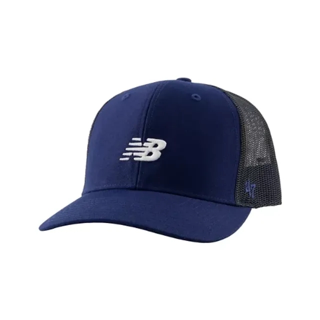 New Balance Unisex '47 Trucker in Blue Cotton Twill