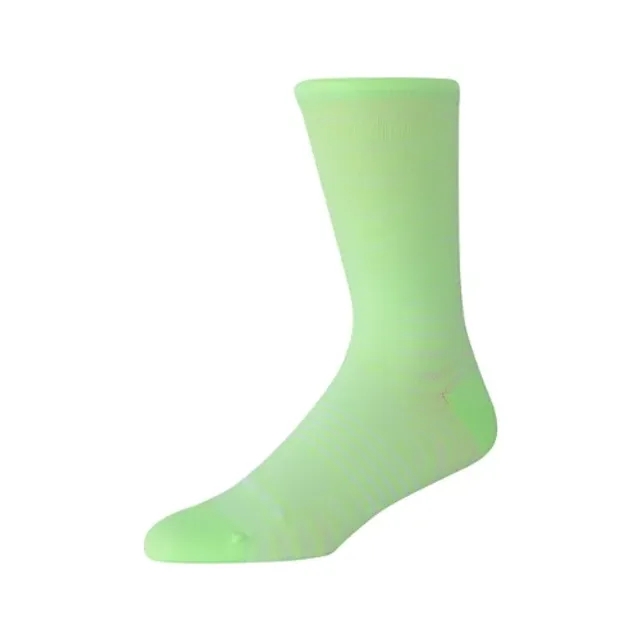 New Balance Unisex Pro Run Crew Socks 1 Pair in Green Nylon