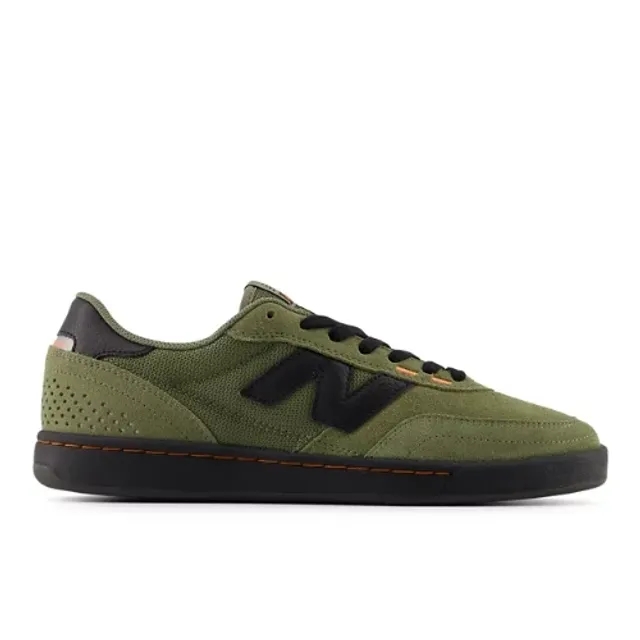 New Balance Unisex NB Numeric 440 V2 in Green/Black Suede/Mesh