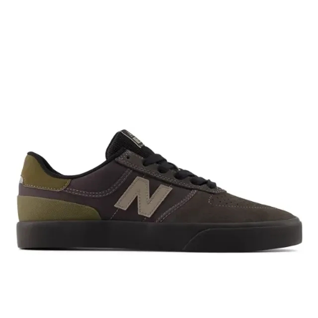 New Balance Men's NB Numeric 272 in Black/Brown Suede/Mesh
