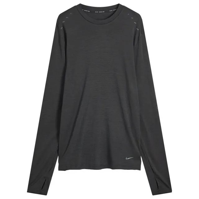 Nike Men's Running Long Sleeve Wool Top Black/Anthracite