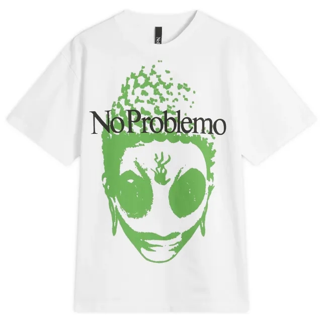 No Problemo Men's SIDD T-Shirt White