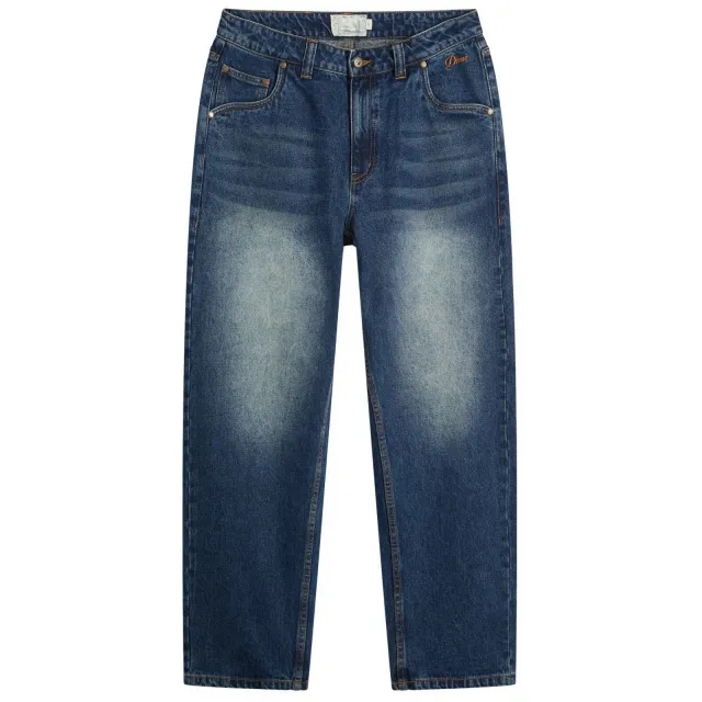 Dime Men's Classic Relaxed Denim Pants Faded Indigo
