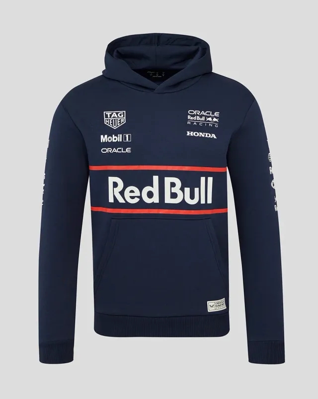 Castore Oracle Red Bull Racing Unisex Heritage Team Hoodie - Night Sky