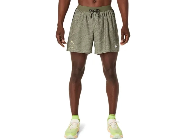 Asics Fujitrail All Over Print 5In Short