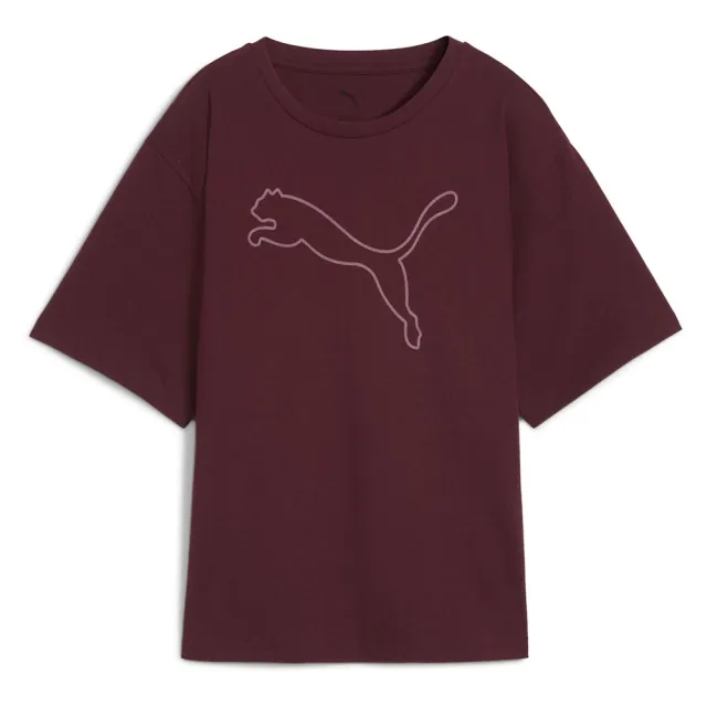 Puma Her Graphic Relaxed Fit Short Sleeve T-shirt