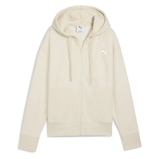 Puma Her Relaxed Fit Full Zip Sweatshirt