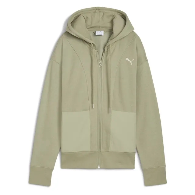 Puma Her Relaxed Fit Full Zip Sweatshirt