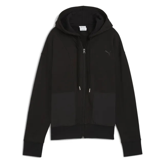 Puma Her Relaxed Fit Full Zip Sweatshirt