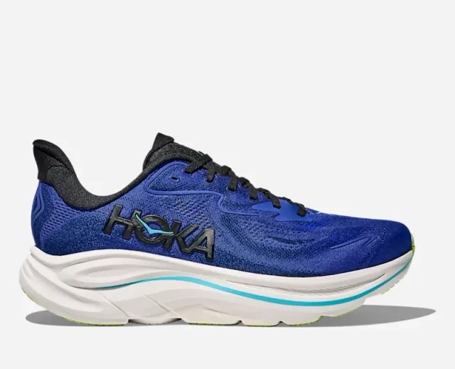 Hoka Men's Clifton 10 Road Running Shoes In Night Sky/Midnight Blue