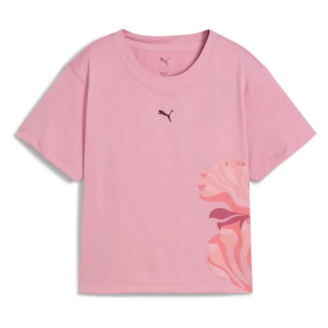 Puma Floral Ribbon Fashion Graphic Short Sleeve T-shirt