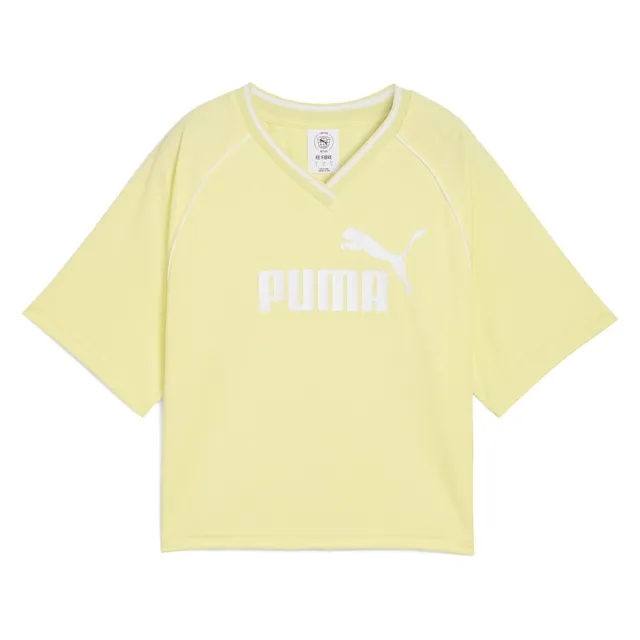 Puma Ess Relaxed Cropped Short Sleeve T-shirt