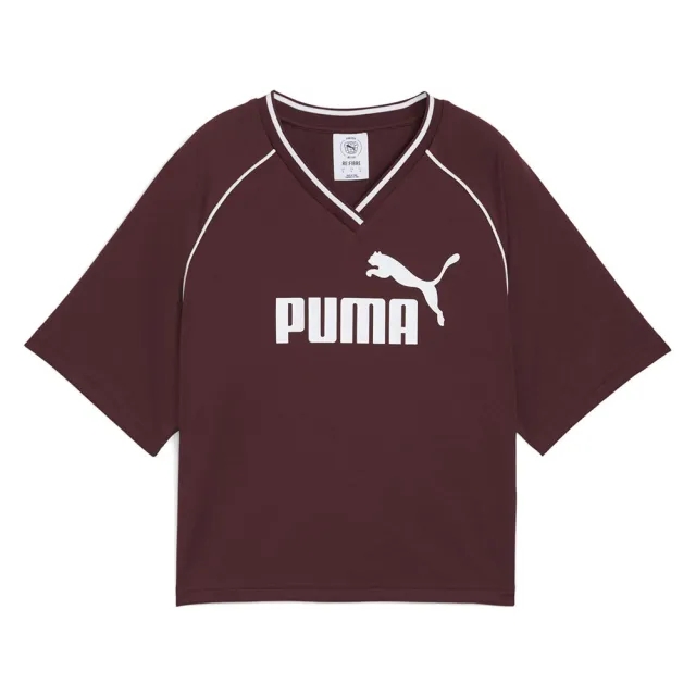 Puma Ess Relaxed Cropped Short Sleeve T-shirt