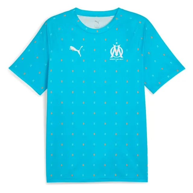 Puma Olympique Marseille 24/25 Pre Match Short Sleeve T-shirt