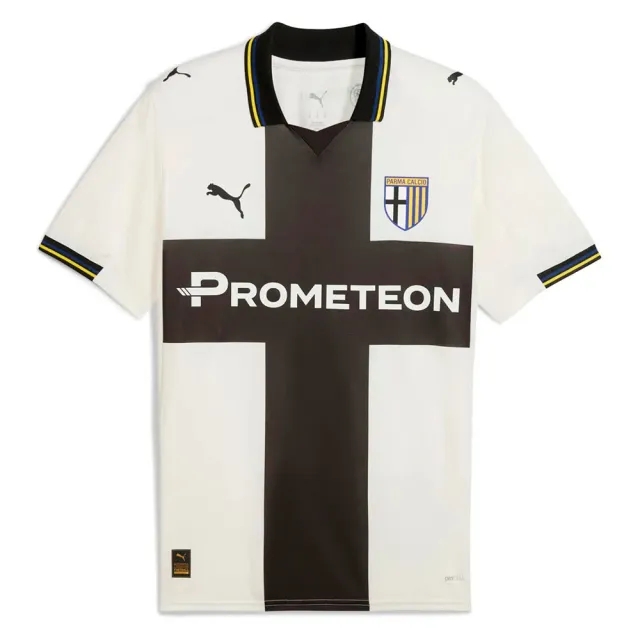 Puma Parma Calcio 25/26 Home Short Sleeve T-shirt