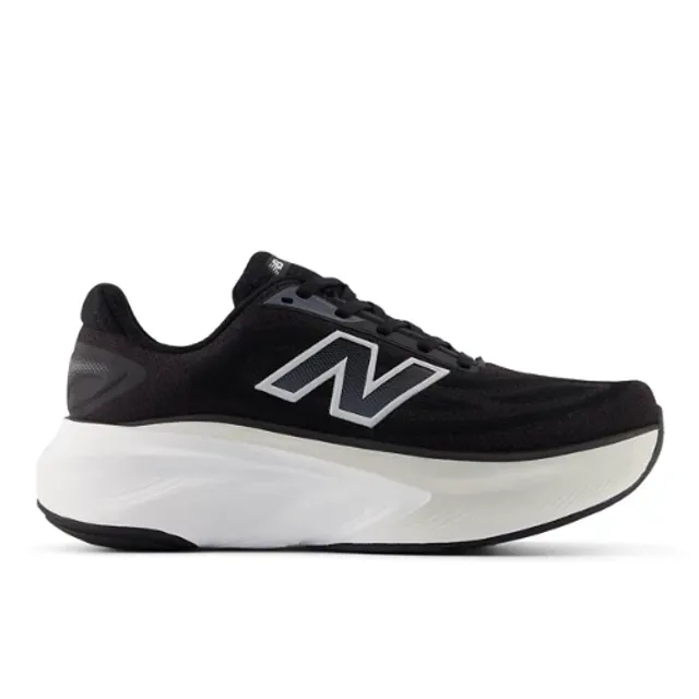 New Balance Women's Fresh Foam X More v6 in Black/Grey Synthetic