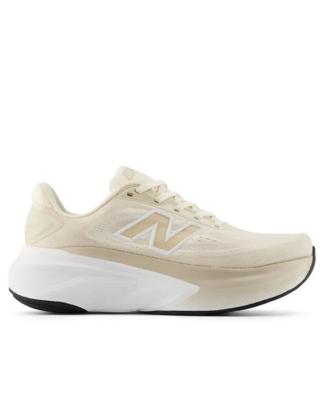New Balance Women's Fresh Foam X More v6 in Beige/White Synthetic