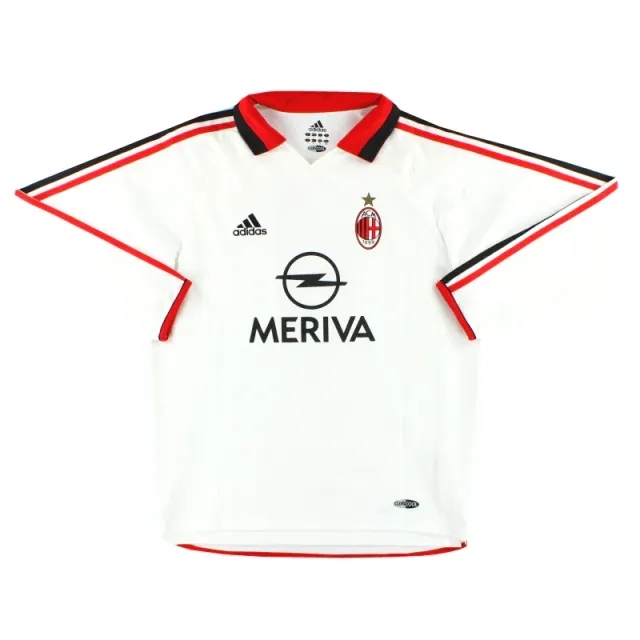 2003-04 AC Milan adidas Away Shirt L/S XL - AC Milan / Excellent / XL