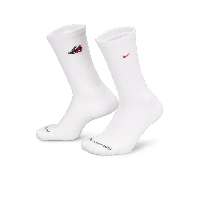 Nike Air Max 90 Everyday Plus Cushioned Crew Socks - White