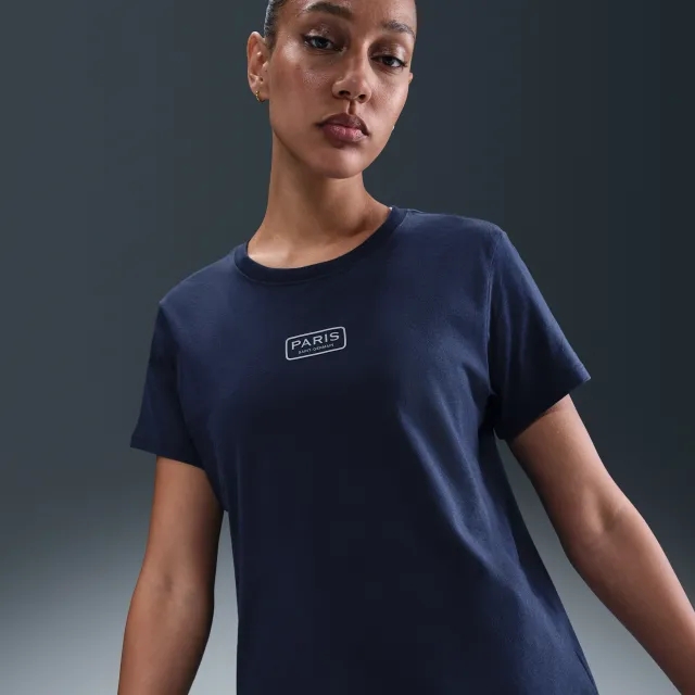 Paris Saint-Germain Women's Nike Football T-Shirt - Blue