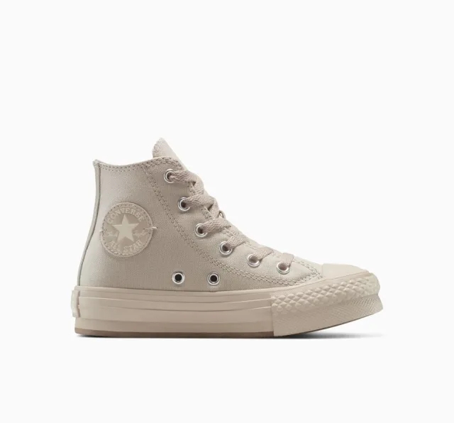 Converse Chuck Taylor All Star EVA Lift Monochrome Platform - Beige