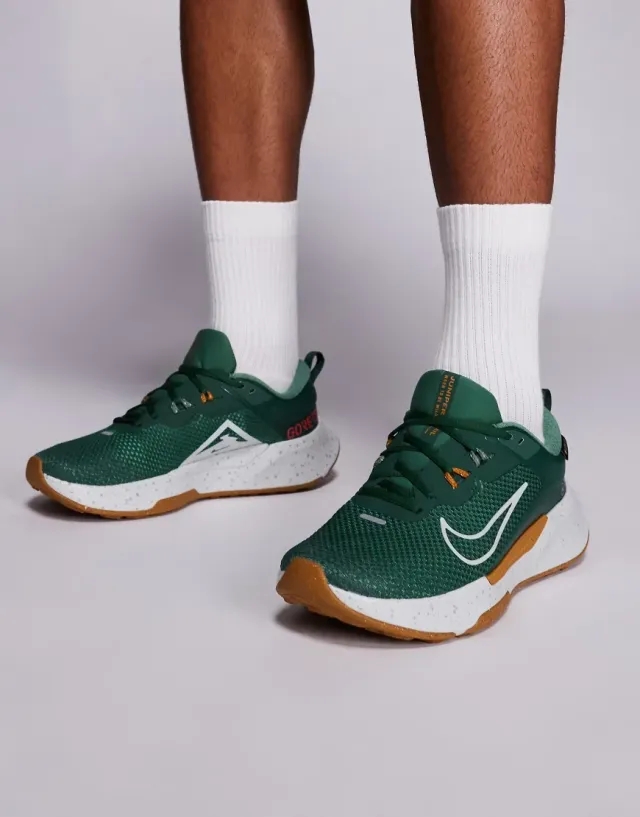 Nike Running Juniper Trail 2 Gore-Tex Trainers In Green