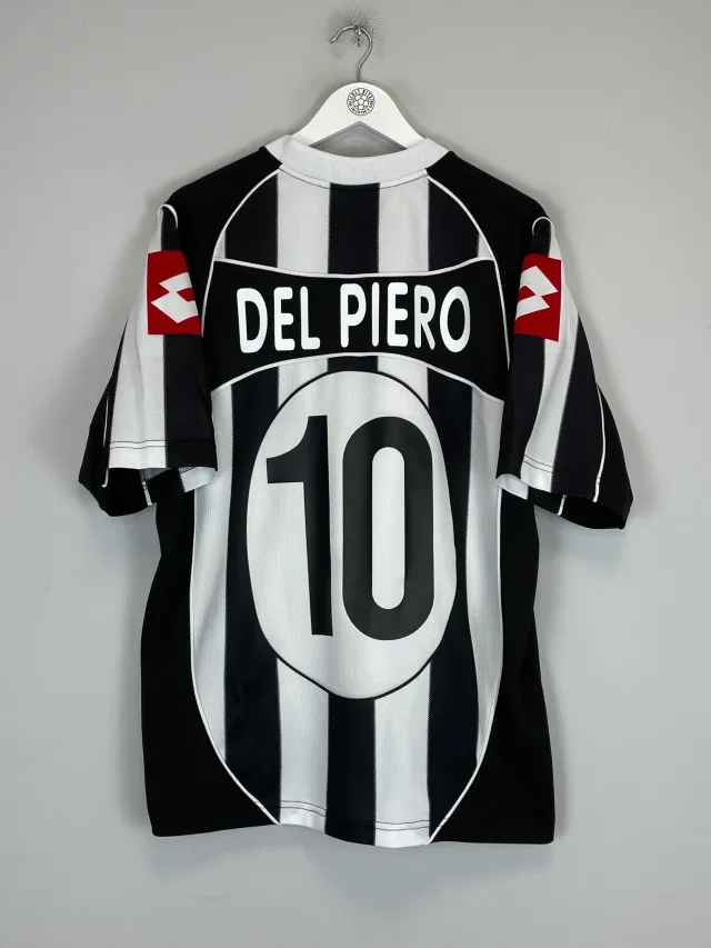 2002/03 JUVENTUS DEL PIERO #10 HOME SHIRT (XL) LOTTO | Cult Kits