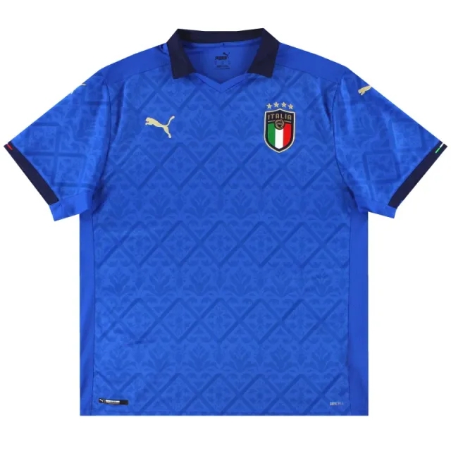2020-21 Italy Puma Home Shirt M - Italy / Excellent / Medium