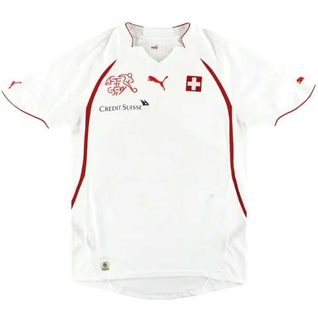 2010-11 Switzerland Puma Away Shirt M - Switzerland / Excellent / Medium