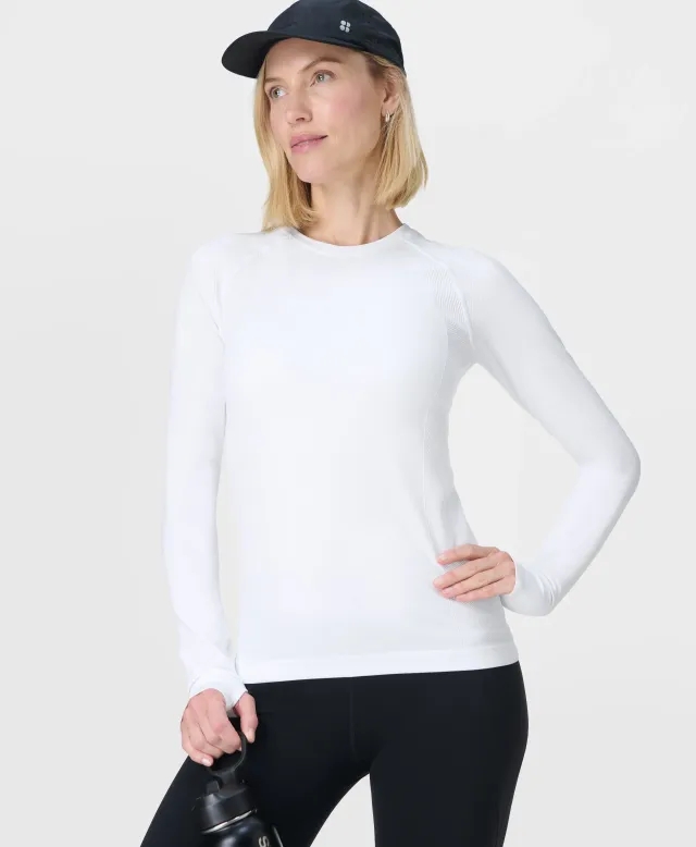 Athlete Seamless Workout Long Sleeve Top