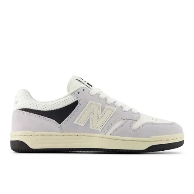New Balance Men's 480 in Grey/White Suede/Mesh