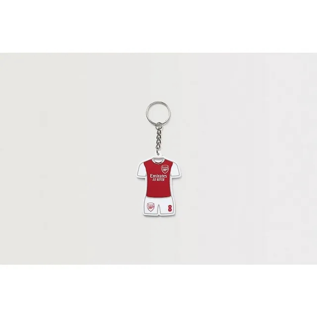 Arsenal Odegaard Keyring, Multicolor