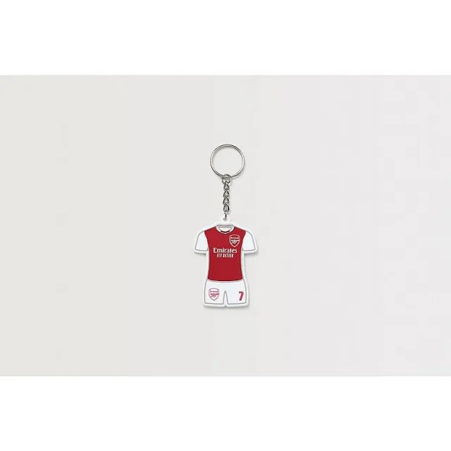 Arsenal Saka Keyring, Multicolor