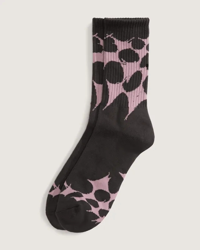 Vans - Skate Splatter Web Crew Socks (1 Pair), Man, Black