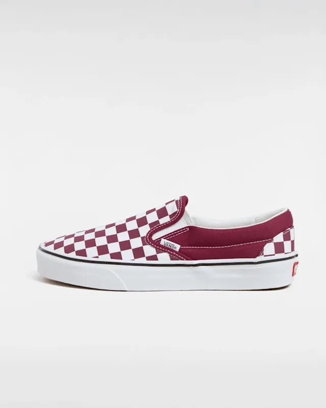 Vans - Classic Slip-On Shoes, Man, Burgundy