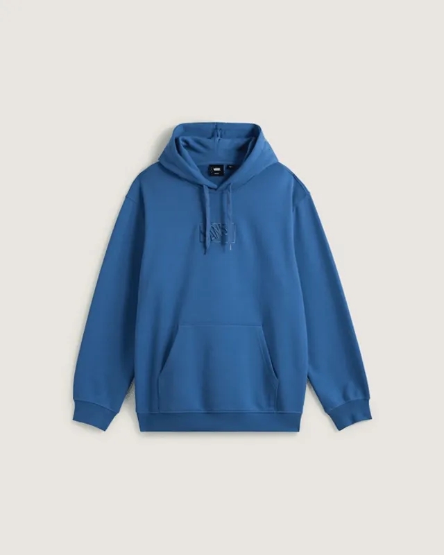 Vans - Blocked Box Pullover Hoodie, Man, Blue