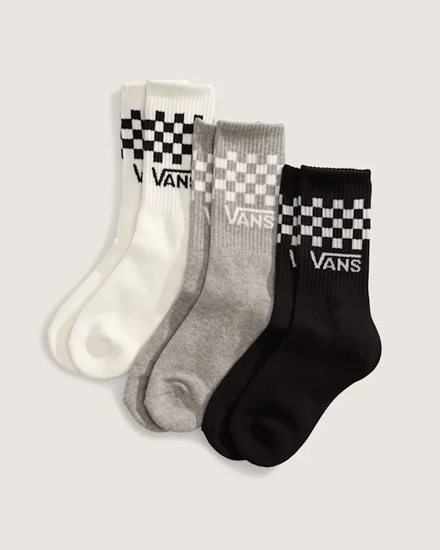 Vans - Classic Crew Socks (3 Pairs), Black
