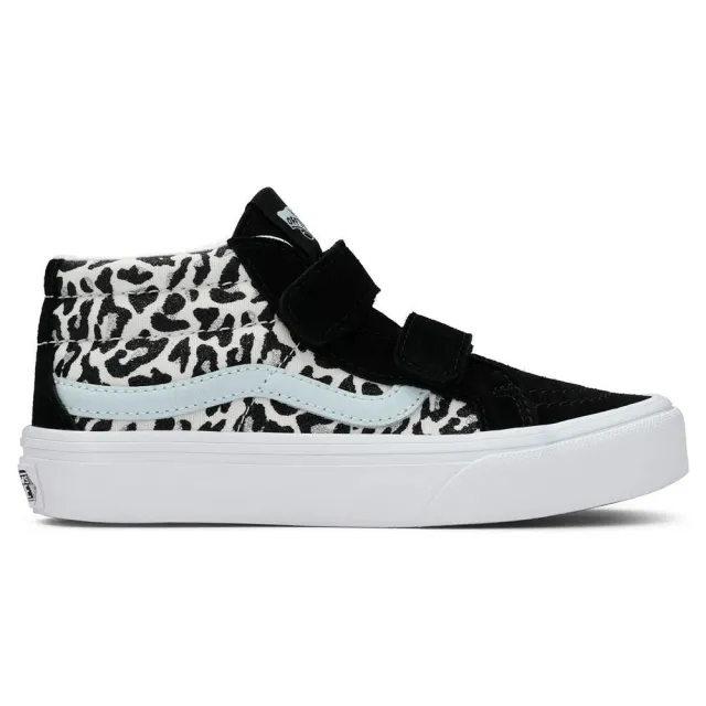 Vans - Kids Sk8-Mid Shoes (4-8 Years), Blue
