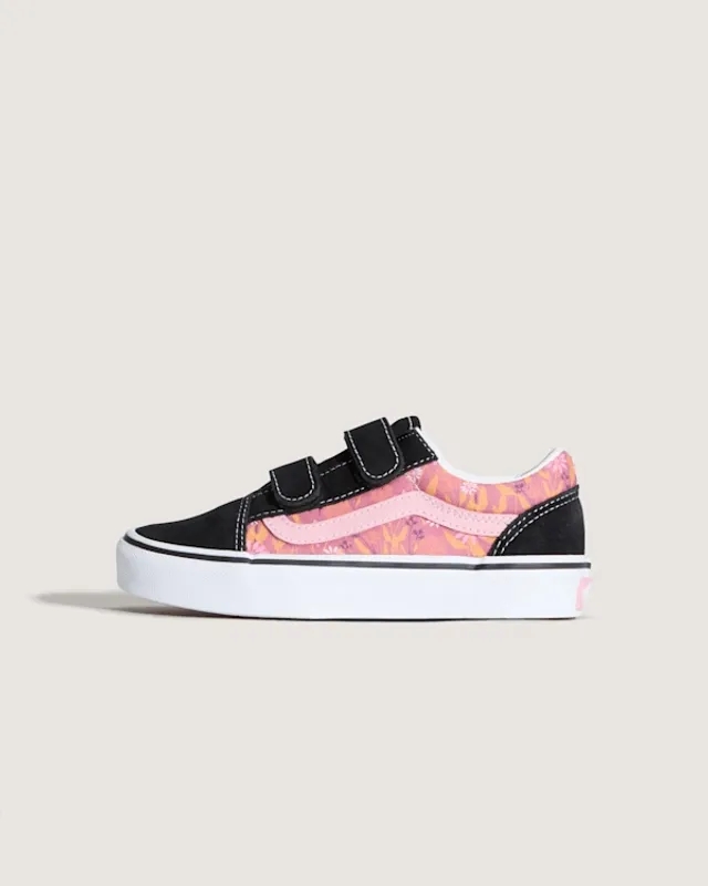 Vans - Kids Old Skool Shoes (4-8 Years), Pink