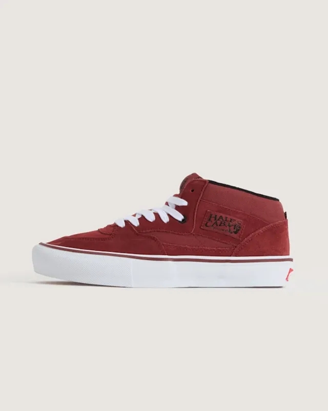 Vans - Skate Half Cab Shoes, Man, Burgundy