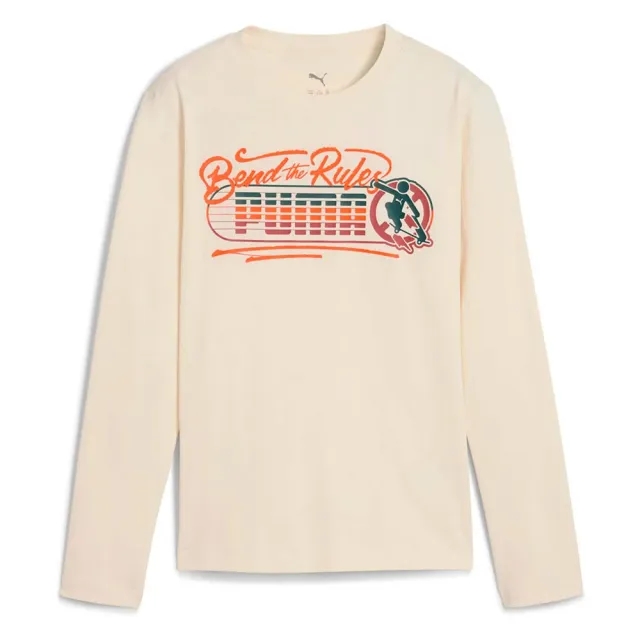 Puma Mid 90´s Essentials Graphics Long Sleeve T-shirt