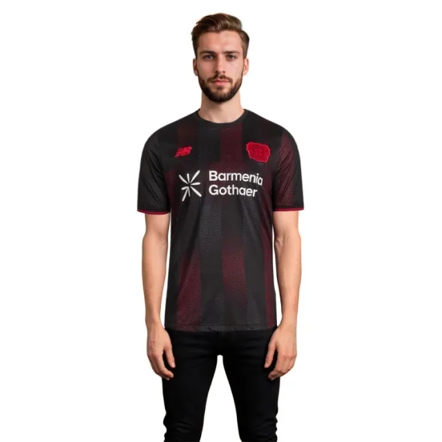 New Balance Bayer Leverkusen 25 26 SS Home Shirt