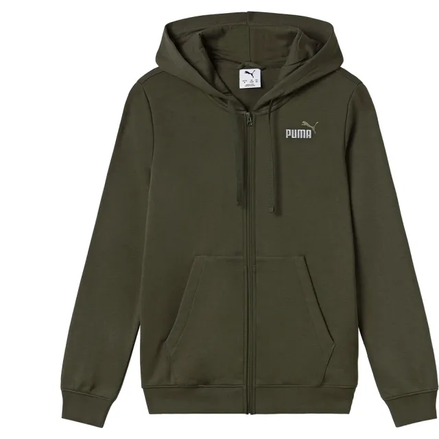 Puma 2 Color Small Logo Full Zip Sweatshirt