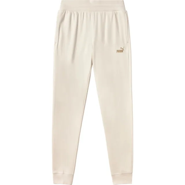 Puma Essentials + Textured Foil Logo Sweat Pants