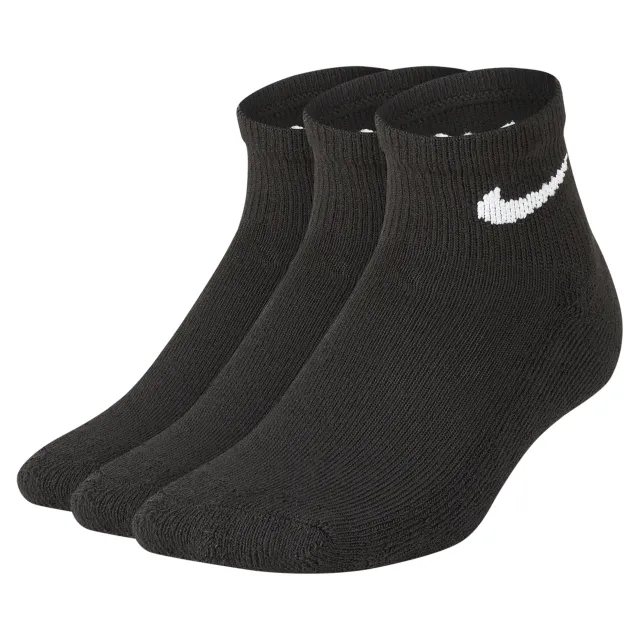 Nike Basics Younger Kids' Ankle Socks - Black