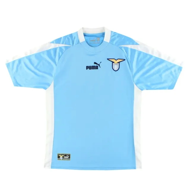 2003-04 Lazio Puma Home Shirt L - Lazio / Excellent / Large
