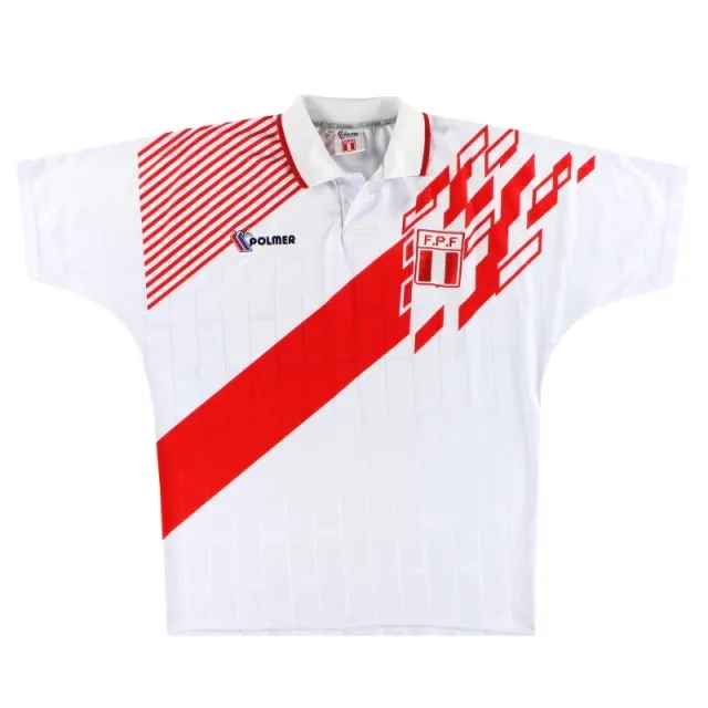 1993-96 Peru Home Shirt M - South American / Excellent / Medium