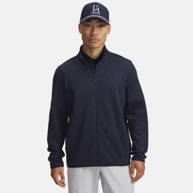 Under Armour  Drive SweaterFleece Men's Full Zip Midnight Navy / Washed Navy / Midnight Navy XXL