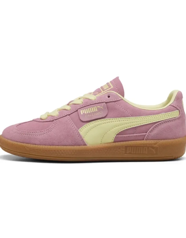 PUMA Palermo Sneakers Unisex, Poised Pink/Gold Moon, size 10