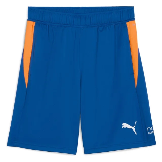 PUMA Individual Padel Training Shorts Men, Vivid Blue/Heat Fire, size Large